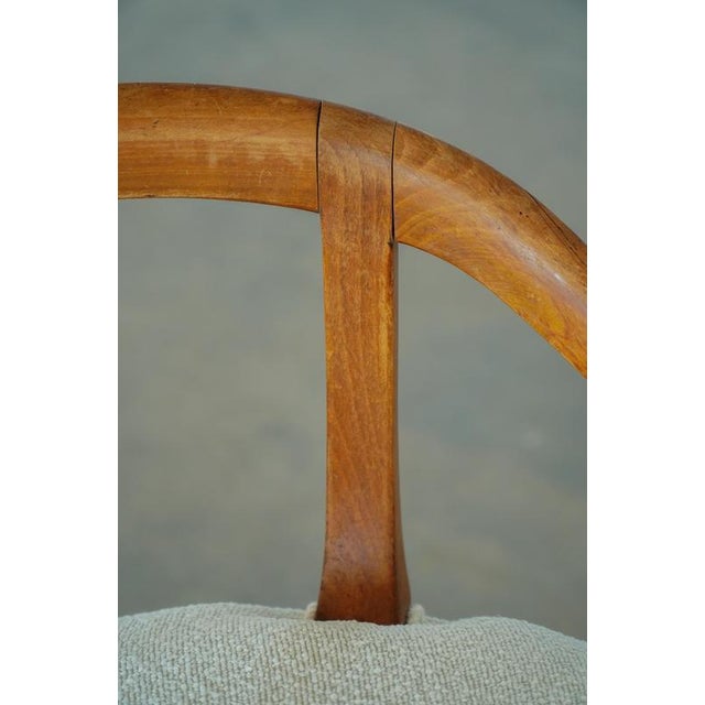 Early 20th Century Danish Art Nouveau Armchairs in Elm & Bouclé, 1920s, Set of 2 For Sale - Image 18 of 18