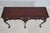 Chippendale Wellington Hall Chippendale Mahogany Clawfoot Console Table For Sale - Image 3 of 15