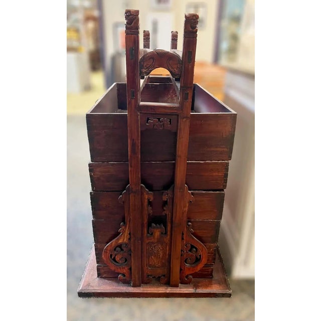 Early 20th Century Antique Wedding Chest For Sale - Image 5 of 8
