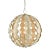 Currey & Company Tartufo Coco Shell Chandelier For Sale