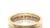Metal Mid 20th Century Cartier Vendome Louis 18k Tri Color Gold 4.8mm Band Ring w/Cert Size 56 US 7.5 For Sale - Image 7 of 7
