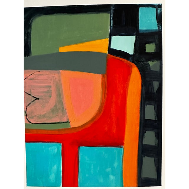 Framed Original Contemporary Abstract Art by Michael Sanchez For Sale In Dallas - Image 6 of 9