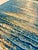 Robin's Egg Blue Golden Hour Ocean Reflection | Original Contemporary Textured Oil Painting — By Samuel H. (24" X 36") | Custom Framed For Sale - Image 8 of 8