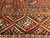 Tribal Vintage Turkmen Tekke in Allover Pattern in Red, Navy, Ivory, Yellow, Blue For Sale - Image 3 of 18