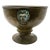 Brass Garden Planter With Lions Heads For Sale - Image 13 of 13