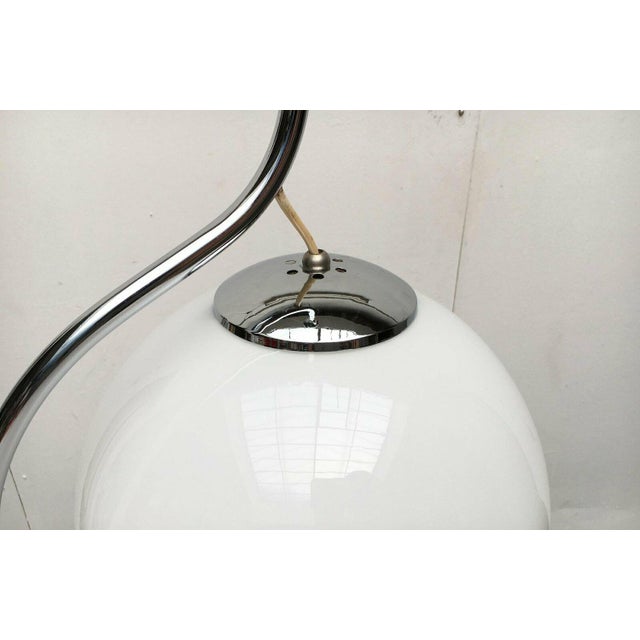 Mid-Century Space Age Italian Glass Ball Pendant, 1960s For Sale - Image 6 of 18