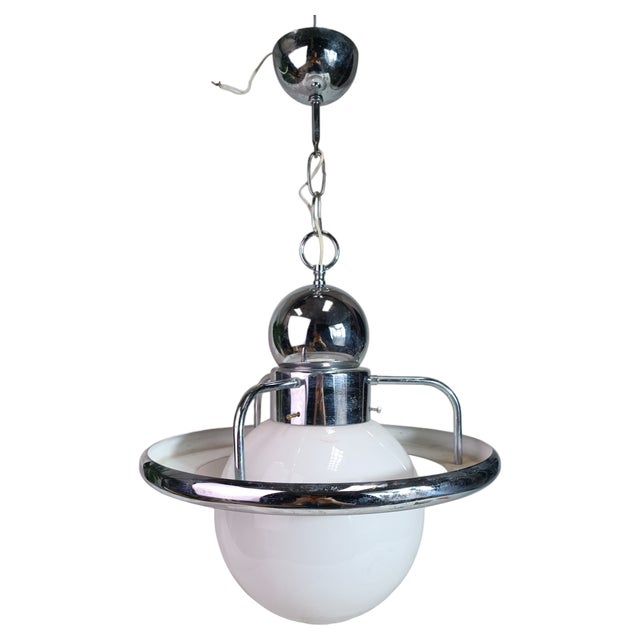 Saturn Ceiling Lamp, 1950s For Sale