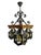 Mid-Century Modern Wrougt Iron and Wood Pendant Lamp, 1970s For Sale - Image 12 of 12