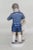 Bing and Grondahl 2312 Young Gentleman Boy and Girl Porcelain Figurine For Sale In Miami - Image 6 of 9