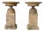 English Pair of 19th Century Cast Stone Garden Urns For Sale