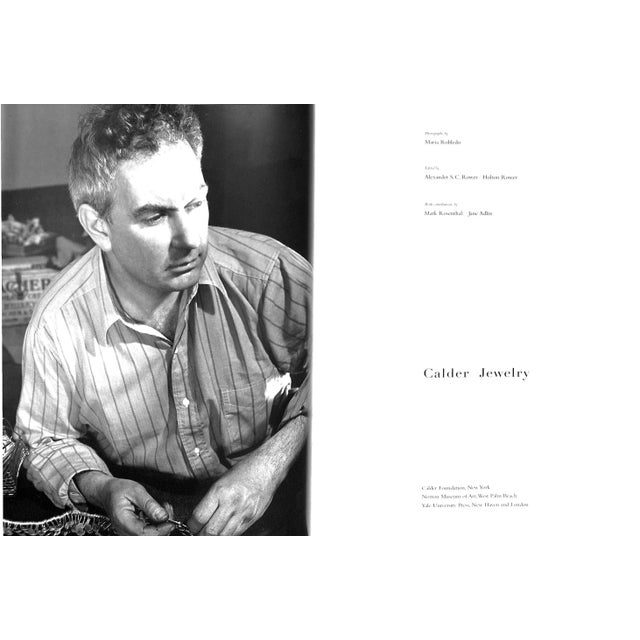 "Calder Jewelry" 2007 Rower, Alexander s.c. For Sale - Image 11 of 12