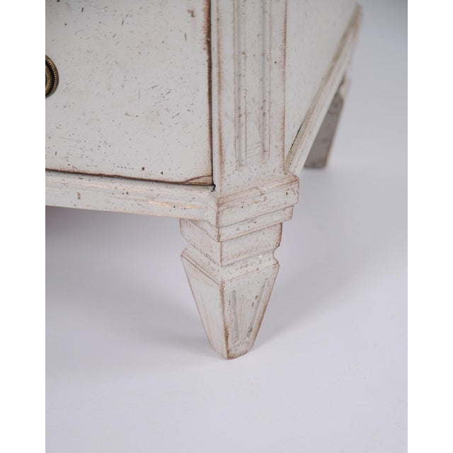 Gustavian Grey Chests of Drawers, 1790, Set of 2 For Sale - Image 3 of 16
