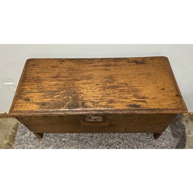 17th Century English Oak Six Plank Chest For Sale In Naples, FL - Image 6 of 12