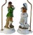 Vintage Porcelain Figural Lamp Young Man & Woman- A Pair For Sale - Image 16 of 16