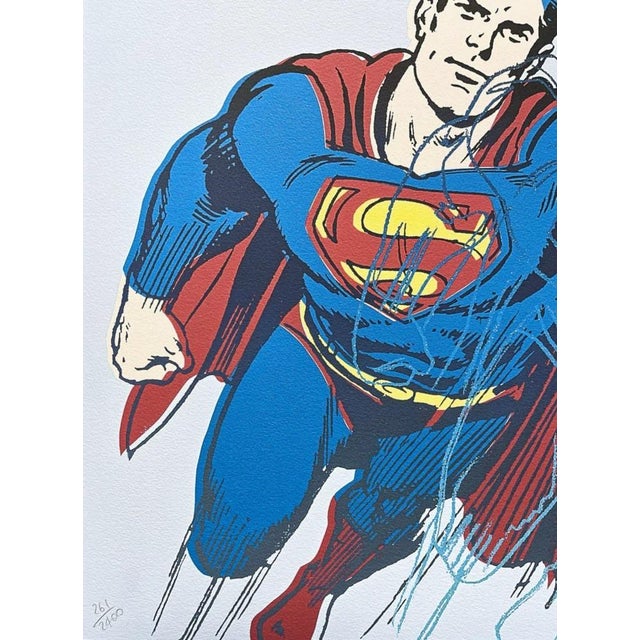 After Andy Warhol, Superman Light Blue, 1980s, Print For Sale - Image 3 of 6
