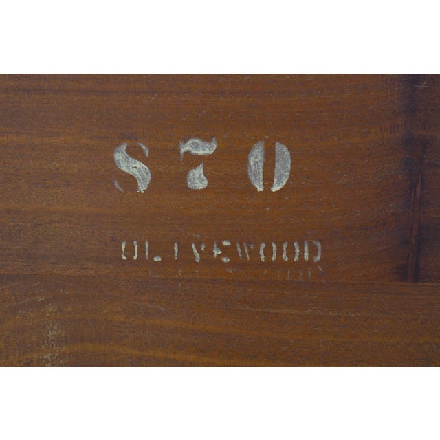 Vintage Walnut Georgian Style High Chest For Sale - Image 16 of 16