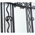 Art Deco French Art Deco Wrought Iron Hall Tree with Mirror For Sale - Image 3 of 13