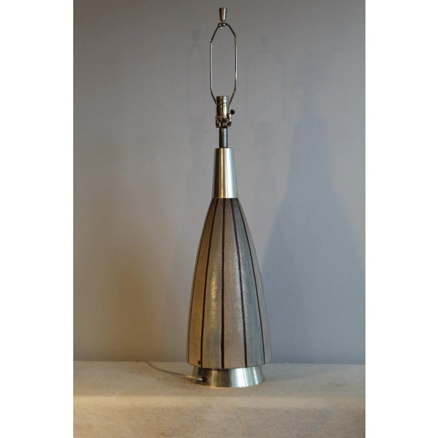 Aldo Londi Aldo Londi Style Italian Ceramic Light Blue . For Sale - Image 4 of 8