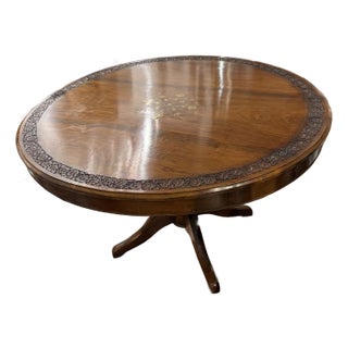 19th Century Anglo-Indian Rosewood Center Table For Sale
