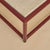 Italian Red Lacquered Wood + Travertine Coffee Table, 1970s For Sale - Image 11 of 12