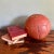 Mid-Century Modern Vintage Leather Medicine Ball For Sale - Image 3 of 5