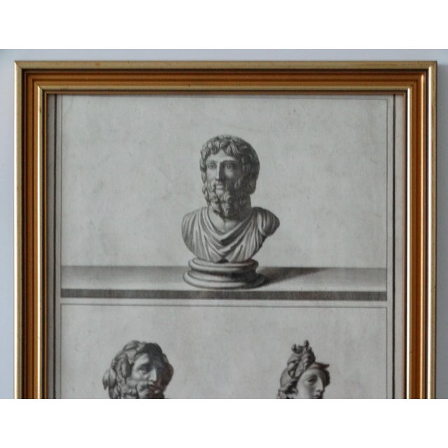 Gray 18th-Century Italian Grand Tour Etching For Sale - Image 8 of 9