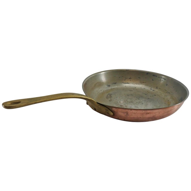 Early 19th Century Early 19th Century Copper Frying Pan From France For Sale - Image 5 of 5