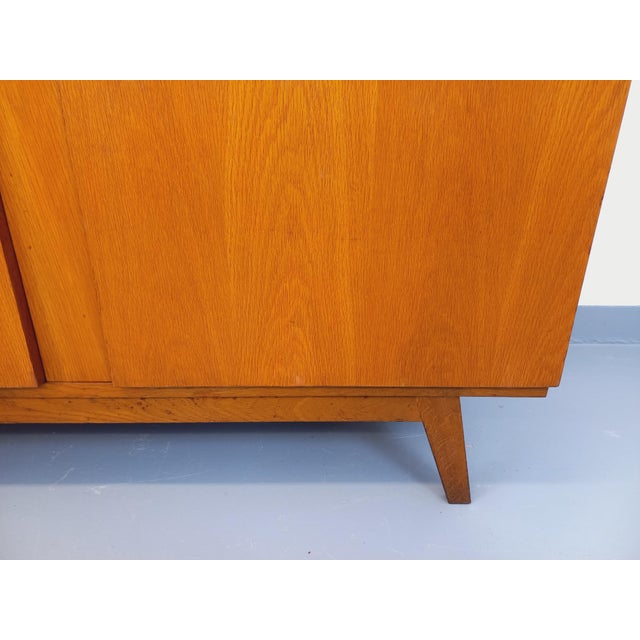 Vintage Oak Wardrobe, 1960s For Sale - Image 9 of 14