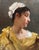 After Emile Pinchart, Profile Portrait of a Woman, 1800s, Oil Painting on Canvas, Framed For Sale - Image 6 of 12