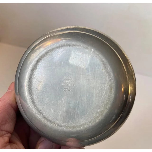 Art Deco Trinket Jar in Pewter by Just Andersen, 1930s For Sale - Image 4 of 7