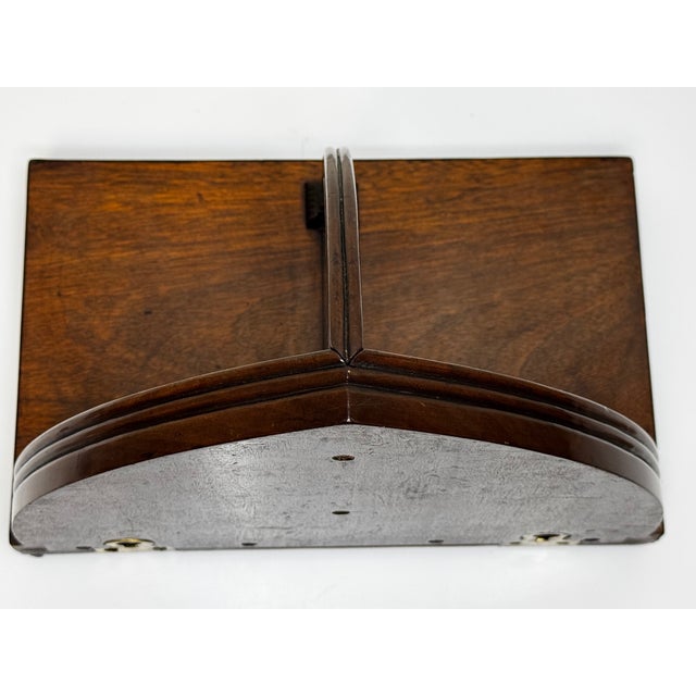 Early 19th Century Small Gothic Ecclesiastic Convent Georgian Wall Mounted Bookends Shelf For Sale - Image 9 of 10