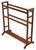 Antique Mahogany Towel Rail Stand, 1920s For Sale - Image 3 of 6