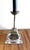 Metal Empire-Style Bronze Tall Table Lamp With Heron Bird and Glass Base For Sale - Image 7 of 10
