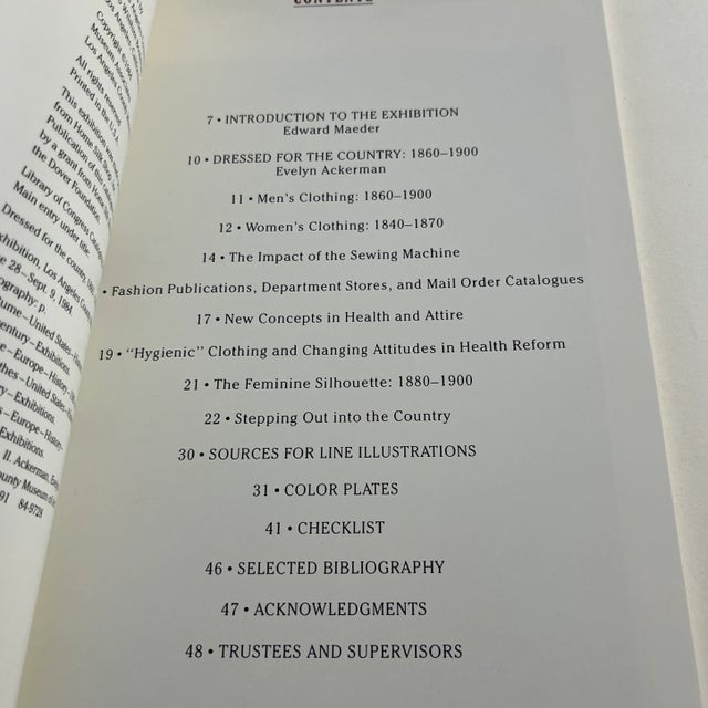 American 1984 Dressed for the Country Book For Sale - Image 3 of 9