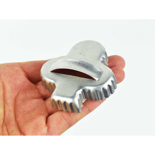 Vintage Aluminum Cookie Cutter & Biscuit Press Collection - Set of 9 For Sale - Image 6 of 9