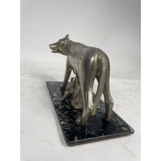 Sculpture Capitoline Wolf, 1920s For Sale - Image 4 of 7
