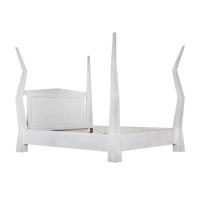 Noir NOIR Patras Bed, Eastern King For Sale - Image 4 of 5