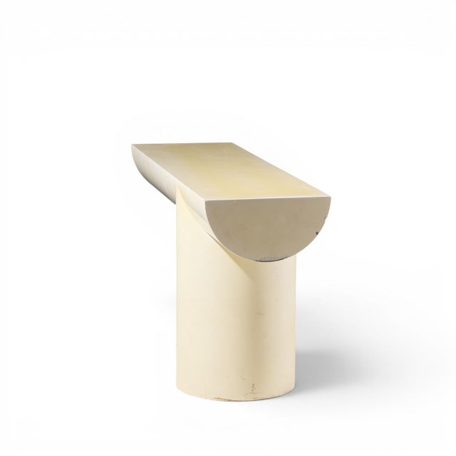 Mid 20th Century J. Wade Beam for Brueton Mid Century "Tee" Console Table For Sale - Image 5 of 9