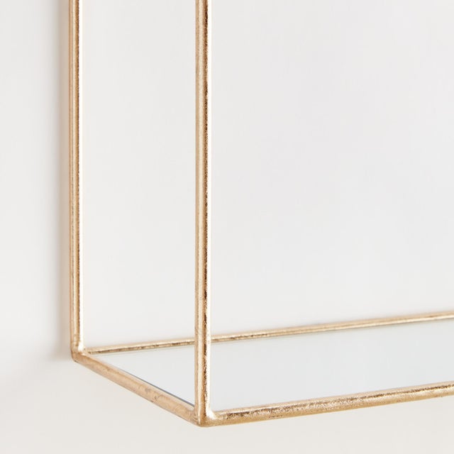 Kenneth Ludwig Chicago Duncan Mirrored Wall Shelves, Set Of 4 For Sale - Image 4 of 4