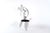 Royal Crownford Cubist Girl Aluminum Chair by Christopher Royal for Rockledge Design Studio For Sale - Image 4 of 11