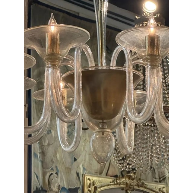 2020s Legacy Custom Murano Glass Chandelier For Sale - Image 5 of 6