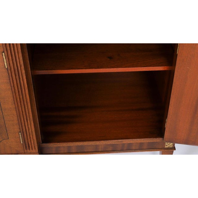 Vintage 20th Century Flame Mahogany Sideboard from Waring & Gillow For Sale - Image 15 of 18