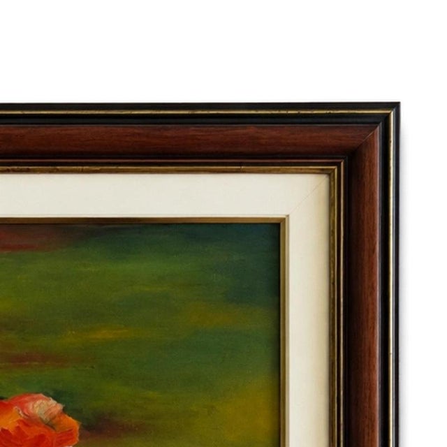 Jusa, Flowers, 1995, Acrylic on Canvas For Sale - Image 4 of 6