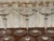 1950s Vintage Italian Gold Rimmed Handblown Coupe Glasses For Sale - Image 5 of 7