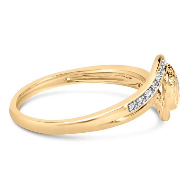 Immerse yourself in the warmth of romance and the timeless elegance with this exquisite ring, crafted from .925 sterling...
