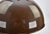 Brown Mid 20th Century Midi Bunker Fog & Mørup Pendant Light by Jo Hammerborg in Chocolate Brown For Sale - Image 8 of 17
