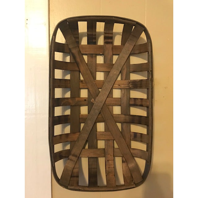 Vintage Oval Tobacco Drying Baskets a Pair Chairish