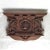 Chestnut Late 20th Century Carved Wooden Peacock Shelf For Sale - Image 8 of 8