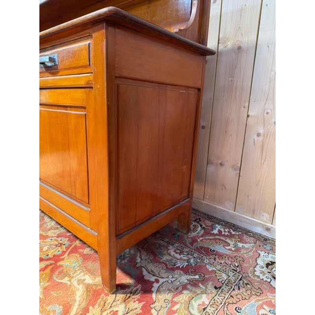 Brasserie-Style Buffet in Beech, 1940s-1950s For Sale - Image 6 of 10
