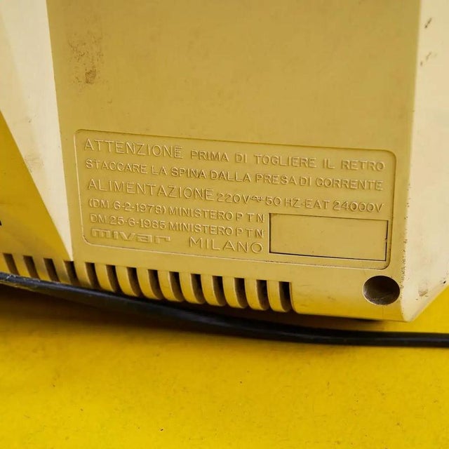 Vintage TV from Mivar, 1970s For Sale - Image 4 of 6